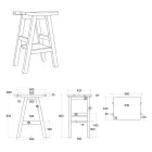 Badkamercompositie met ronde spiegel, kast en accessoires - Maryse Viadurini