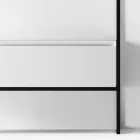 Badkamer Compositie Wastafel in keramiek en spiegel Made in Italy - Hoscar Viadurini