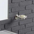 Samenstelling van de wastafel in wit keramiek kolom Ania Viadurini