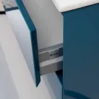 Samenstelling Opgeschorte Badkamer in Mdf Gelakt Gemaakt in Italië - Becky Viadurini