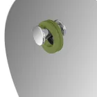 Groene badkamercompositie compleet met accessoires en onderkast - Sylviane Viadurini