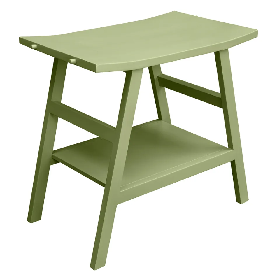 Groene badkamercompositie met antikraskast en accessoires - Patryk Viadurini