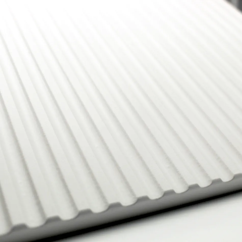 Badkamersamenstelling in saliegroen en Cannettato eiken Gemaakt in Italië - Uranus Viadurini