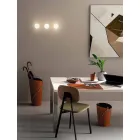 Modern design kantoorsamenstelling in leer Made in Italy - Giulio Viadurini