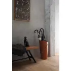 Modern design kantoorsamenstelling in leer Made in Italy - Giulio Viadurini