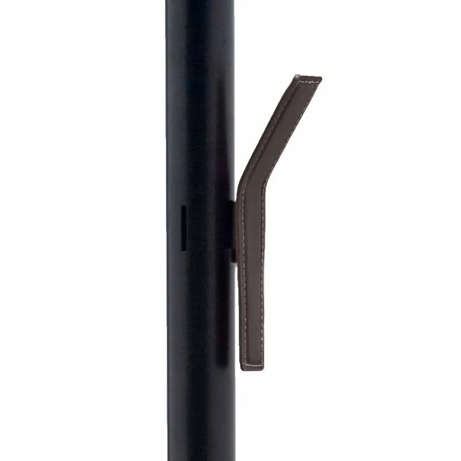 Modern design kantoorsamenstelling in leer Made in Italy - Andrea Viadurini