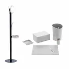 Modern design kantoorsamenstelling in leer Made in Italy - Andrea Viadurini