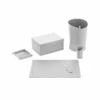 Modern design kantoorsamenstelling in leer Made in Italy - Andrea Viadurini