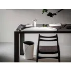 Moderne geregenereerde lederen kantoorsamenstelling Made in Italy - Meduna Viadurini