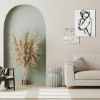 Samenstelling van 2 panelen met stilering van een knuffel Made in Italy - Kyoko Viadurini