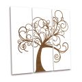 Samenstelling van 3 panelen die de levensboom vertegenwoordigen Made in Italy - Eliza