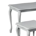 Samenstelling van 3 salontafels van verschillende afmetingen Made in Italy - Mummu Viadurini