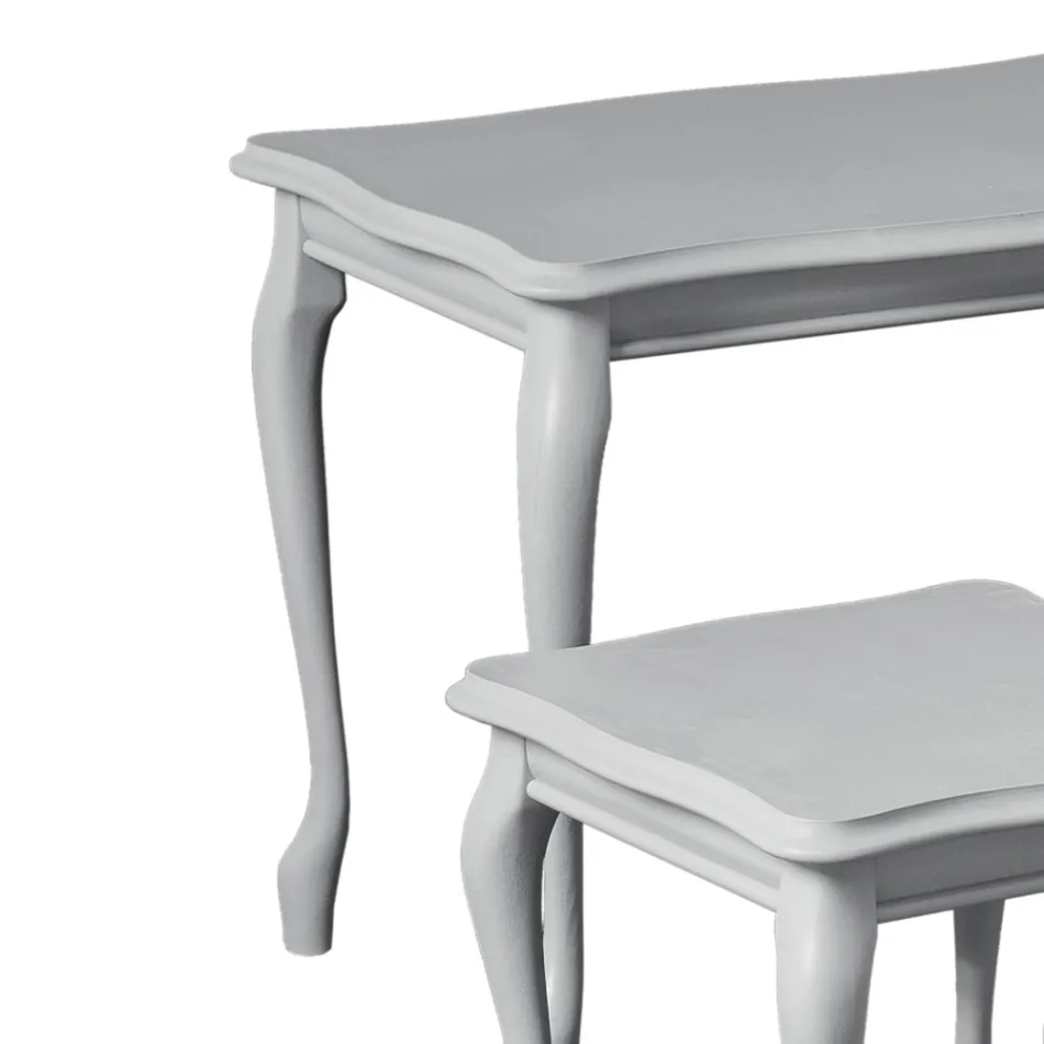 Samenstelling van 3 salontafels van verschillende afmetingen Made in Italy - Mummu Viadurini