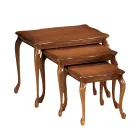 Samenstelling van 3 salontafels van verschillende afmetingen Made in Italy - Mummu Viadurini