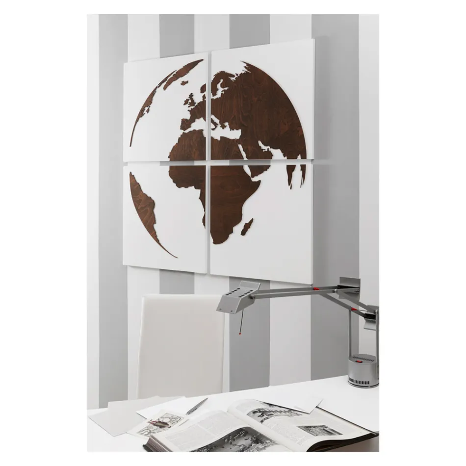 Samenstelling van 4 panelen die de Made in Italy World vertegenwoordigen - Ciro Viadurini