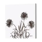 Samenstelling van 4 panelen met Hortensia's, Allium en Thypha Made in Italy - Berekening Viadurini