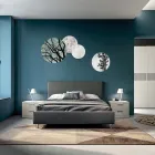 Samenstelling van 4 ronde panelen gemaakt met laser Made in Italy - Maeko Viadurini