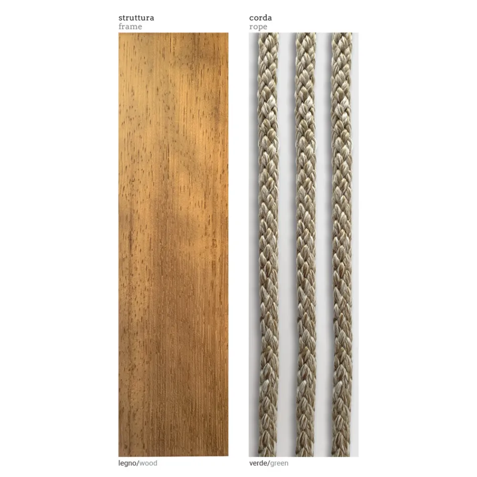 Samenstelling van tuinbank Made in Italy - Rubik Viadurini