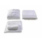 Samenstelling van badkamermeubels in massief teak met modern design - Azina Viadurini