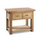 Samenstelling van modern badkamermeubilair in massief teakhout - potje Viadurini