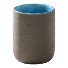 Vrijstaande badkamerkast samenstelling inclusief blauwe accessoires - Carolie Viadurini