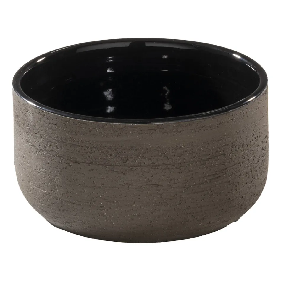 Zwarte badkamerkastcompositie met grote plank en accessoires - Patryk Viadurini