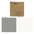 Samenstelling van woonkamermeubilair en tv-meubel in MDF Made in Italy - Hedda Viadurini