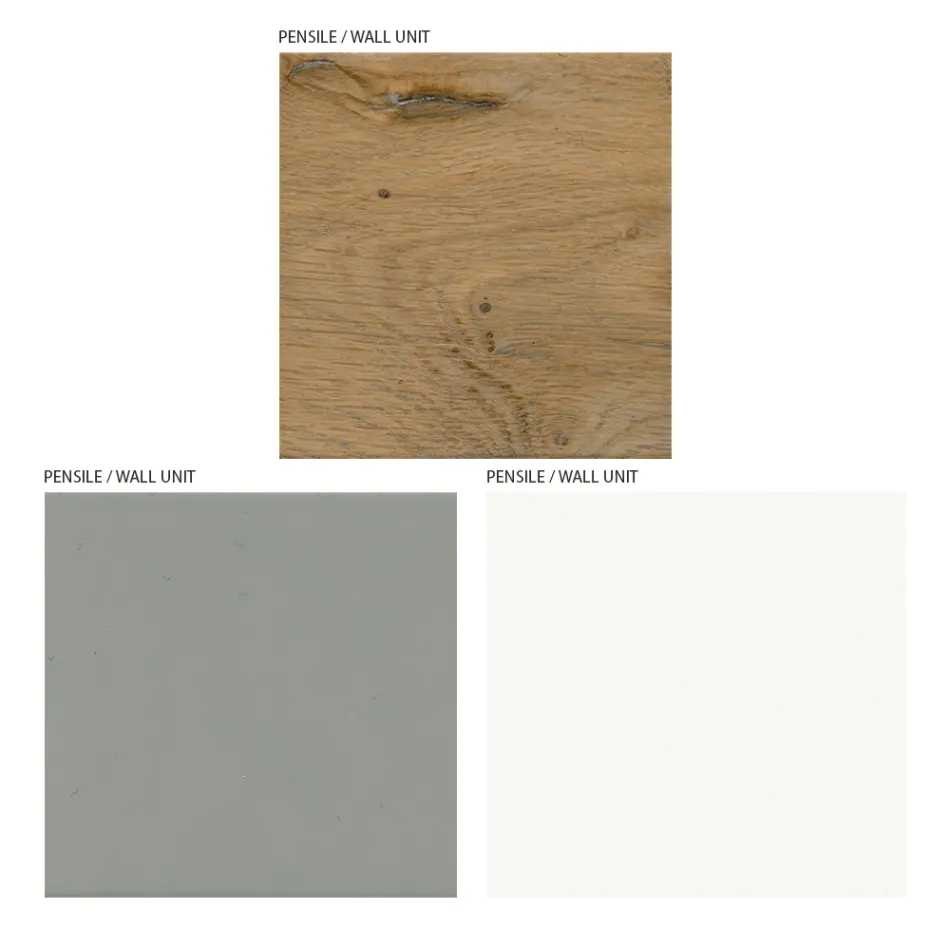 Samenstelling van woonkamermeubilair en tv-meubel in MDF Made in Italy - Hedda Viadurini