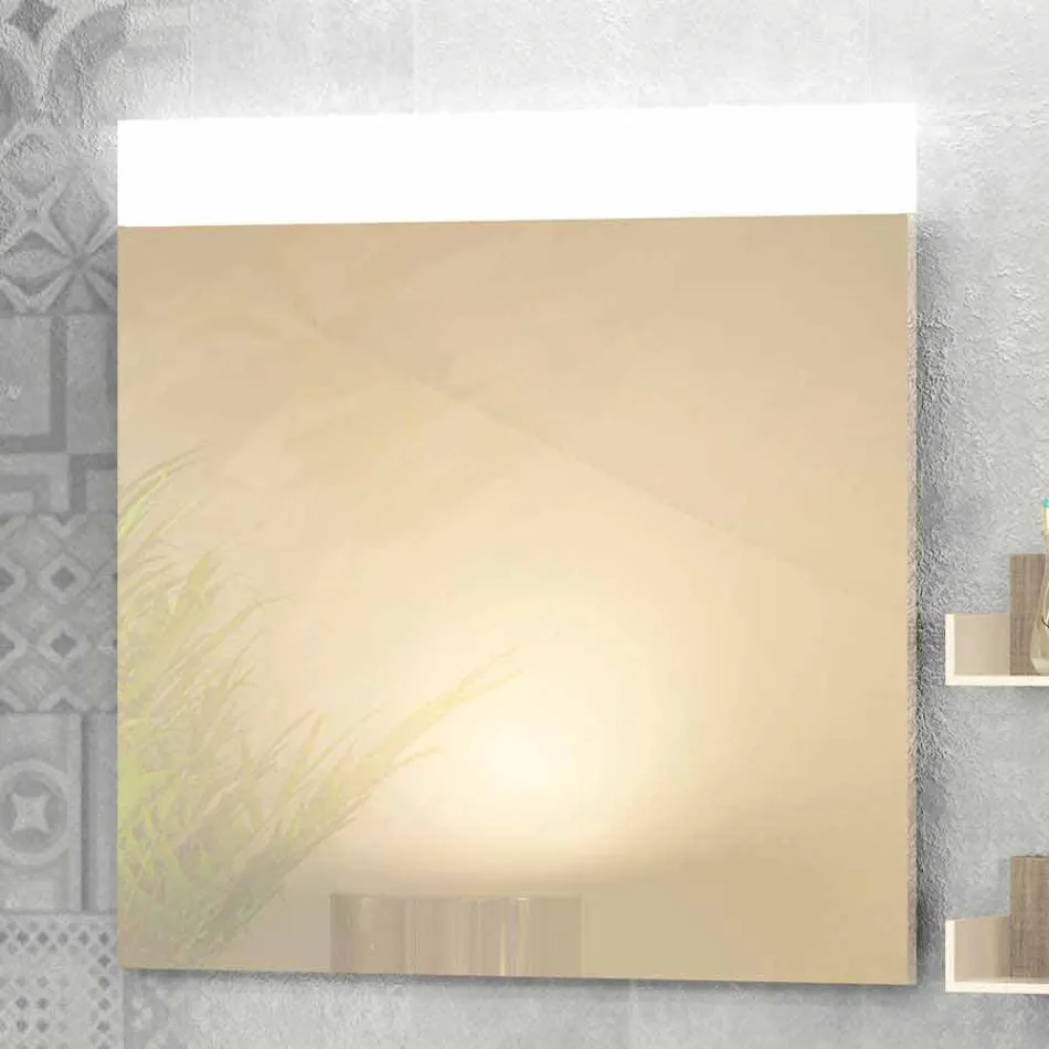 Houten meubelsamenstelling gemaakt in Italië forlì suspension badkamer Viadurini