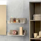 Houten meubelsamenstelling gemaakt in Italië forlì suspension badkamer Viadurini