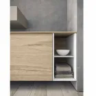 Moderne en hangende badkamermeubelsamenstelling, Made in Italy Design - Callisi1 Viadurini