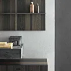 Compositie voor hangende badkamer en modern design Made in Italy - Farart9 Viadurini