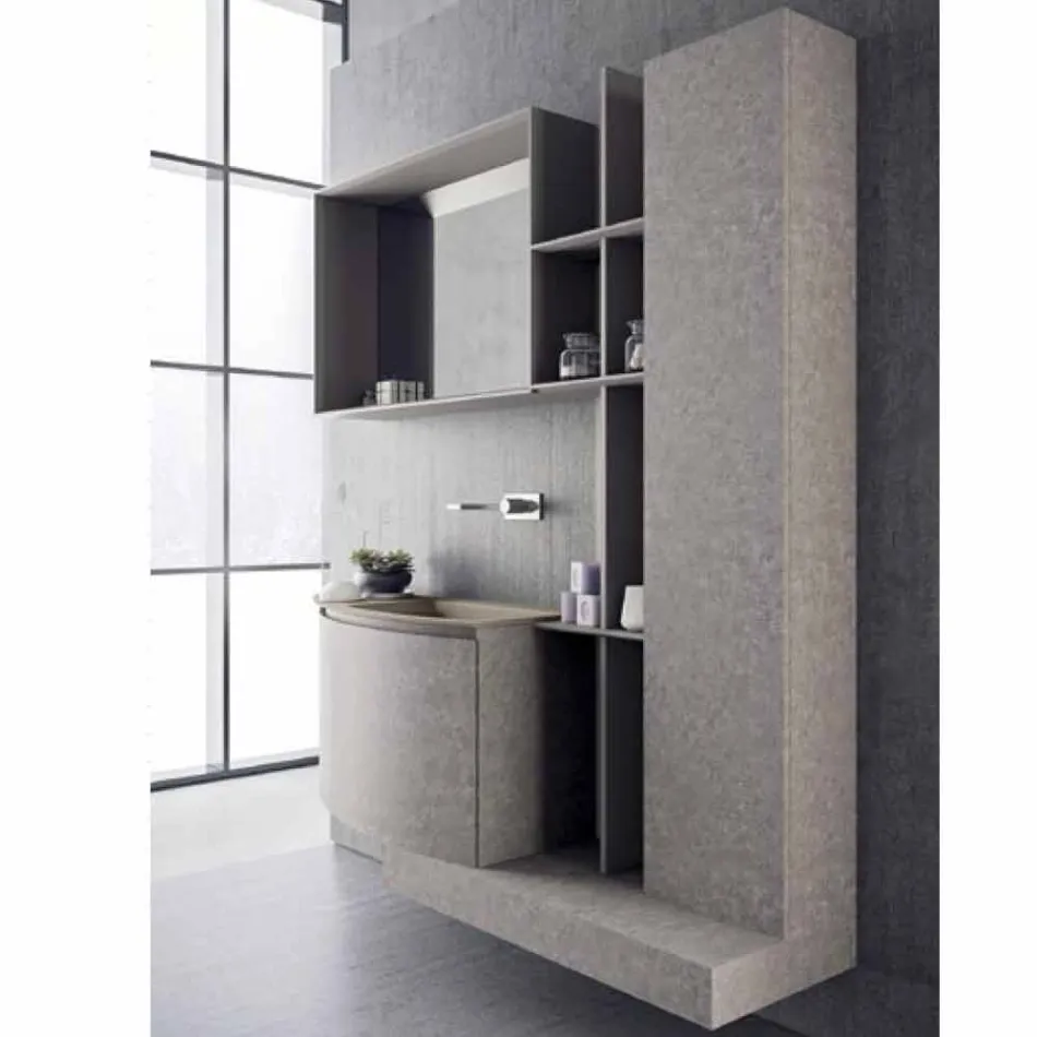 Badkamersamenstelling, modern Italiaans designophanging - Callisi10 Viadurini