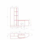 Badkamersamenstelling, modern Italiaans designophanging - Callisi10 Viadurini