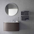 Compositie voor de hangende badkamer van modern design Made in Italy - Callisi11