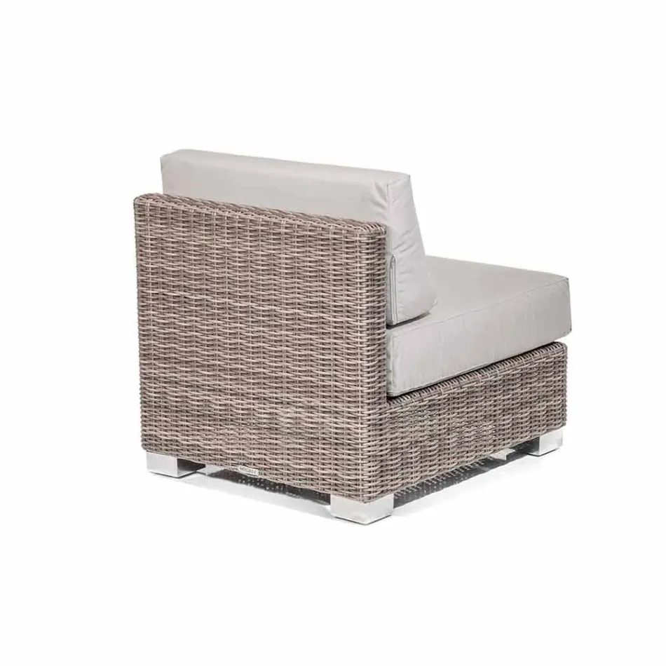 Terras compositie met de hand geweven structuur Rita Viadurini