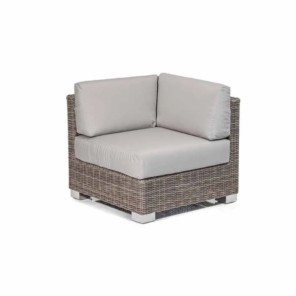 Terras compositie met de hand geweven structuur Rita Viadurini