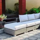 Terras compositie met de hand geweven structuur Rita Viadurini