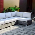 Terras compositie met de hand geweven structuur Rita Viadurini