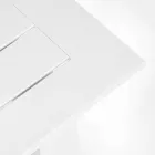 Compositie buitenwoonkamer in aluminium met stoffen kussens - Yoshi Viadurini