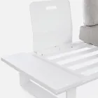 Compositie voor buitenwoonkamer in aluminium en stof, Homemotion - Francine Viadurini