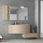 Hangende en moderne compositie voor de badkamer, Made in Italy Design - Callisi4 Viadurini