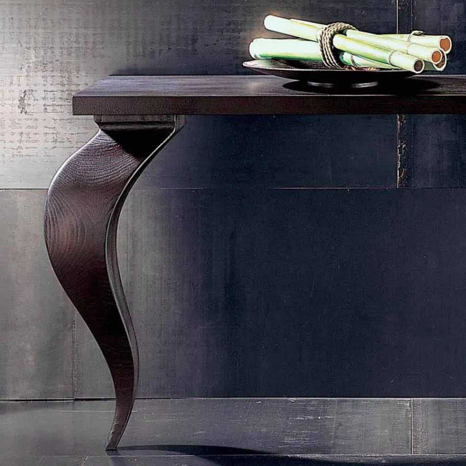 Console modern design massief hout luxe, L150xP150cm, Tino Viadurini