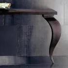 Console modern design massief hout luxe, L150xP150cm, Tino Viadurini