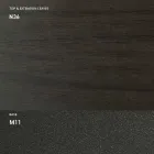 Uitschuifbare console 150 cm in metaal en melamine Made in Italy - Flap Viadurini