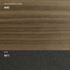 Uitschuifbare console 150 cm in metaal en melamine Made in Italy - Flap Viadurini