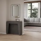 Uitschuifbare console tot 211 cm in melamine in essentie Made in Italy - Incantesimo Viadurini