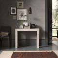 Uitschuifbare console tot 290 cm in melamine hout Made in Italy - Paride