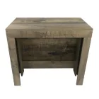 Console Uitschuifbaar tot 300 cm vanaf de ingang of woonkamer in hout - Katharina Viadurini