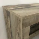 Console Uitschuifbaar tot 300 cm vanaf de ingang of woonkamer in hout - Katharina Viadurini